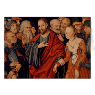 Christus und der Frau eingelassene Ehebruch