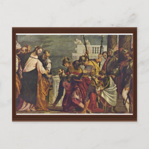 Christus und der Zenturio von Kapernaum von Verone Postkarte