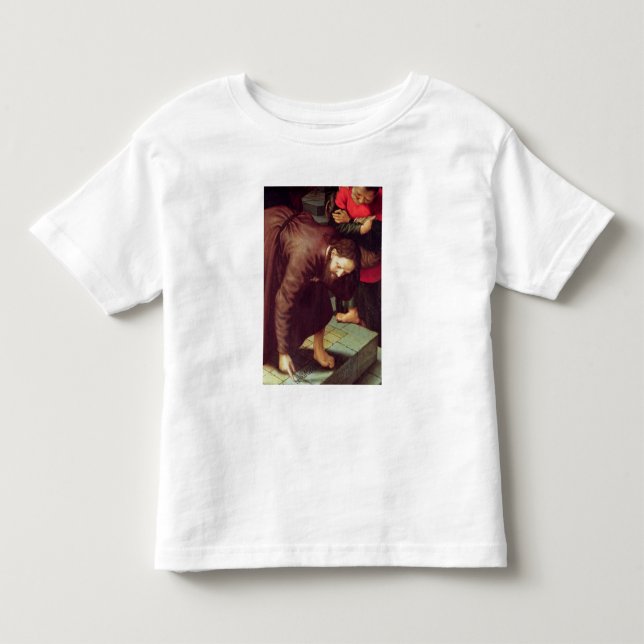 Christus und die Frau im Ehebruch Kleinkind T-shirt (Vorderseite)