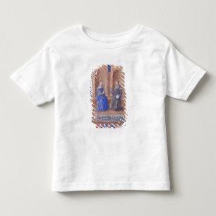 Christus und die Jungfrau Mary inthronisiert Kleinkind T-shirt