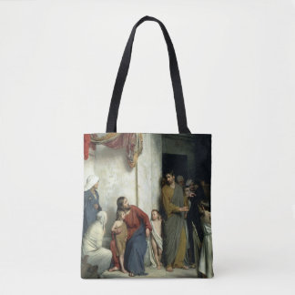 Christus und die Kinder von Carl Bloch Tasche