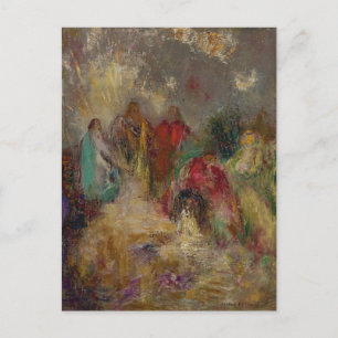 Christus und seine Jünger von Odilon Redon Postkarte