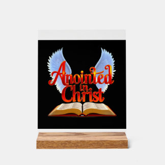 Christus verkündet acrylschild