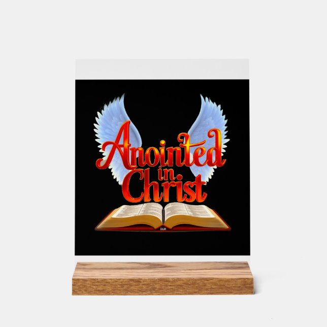 Christus verkündet acrylschild (Vorderseite)