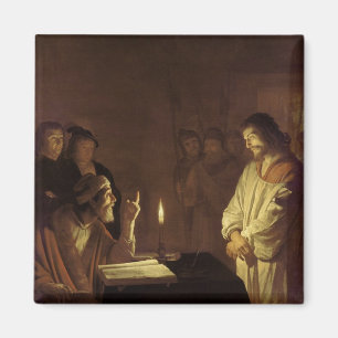 Christus vor dem hohen Priester, 1617 Magnet
