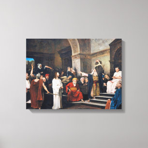Christus vor Pilat 1880 von Mihaly Munkacsy Leinwanddruck