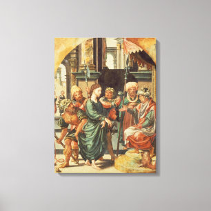 Christus vor Pilatus Leinwanddruck
