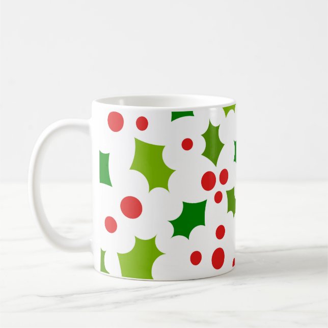 Christusdorn-Weihnachtstasse Kaffeetasse (Links)