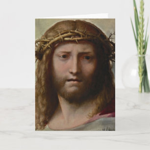 Christuskopf Correggio Karte