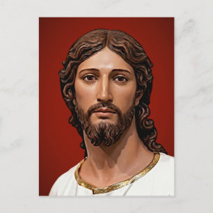 Christuskopf von Mark Edward Westerfield nach MB Postkarte