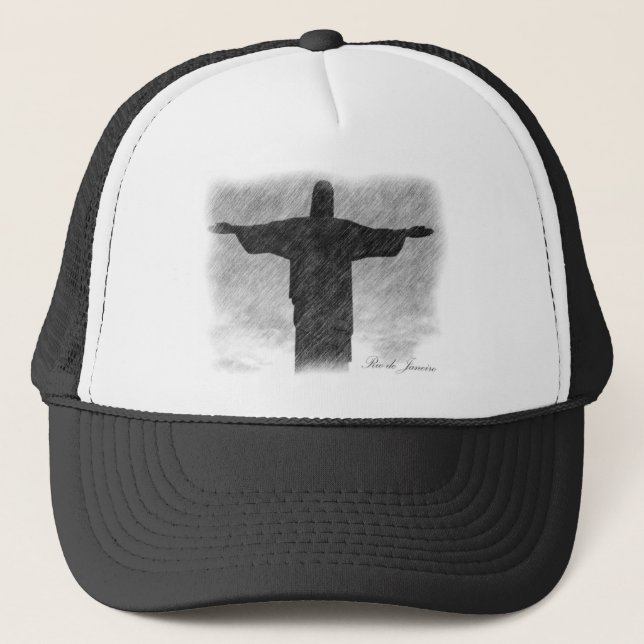 ChristusRedeemer 1 Truckerkappe (Vorderseite)