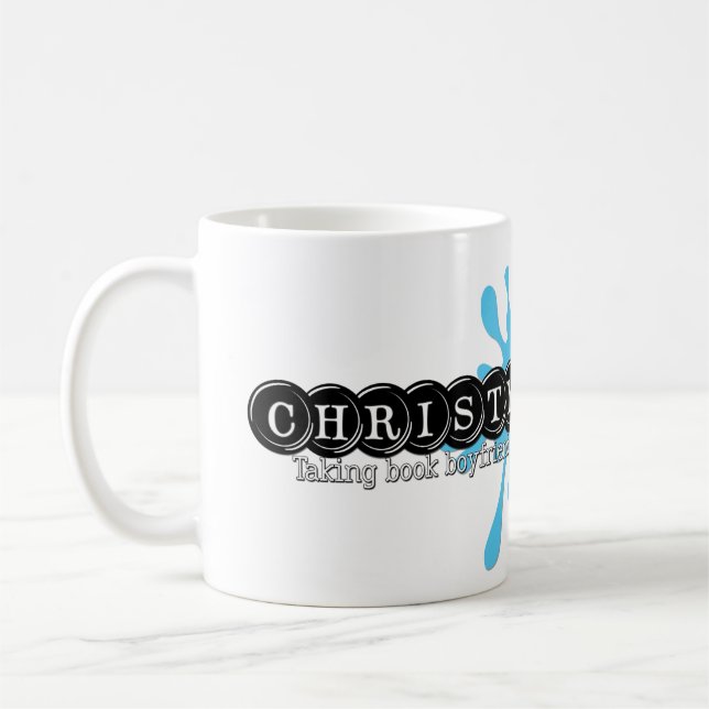 Christy Sloat Autorn-Tasse Kaffeetasse (Links)