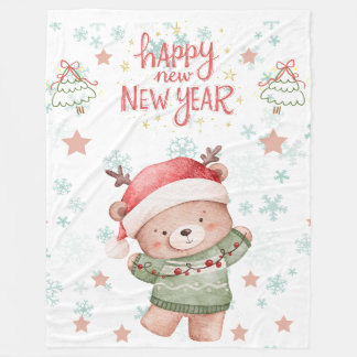 Chritmass blanket fleecedecke
