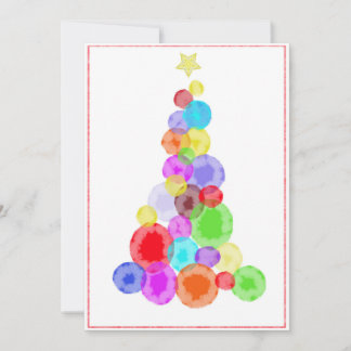 Chritsmas tree Carte de vacances