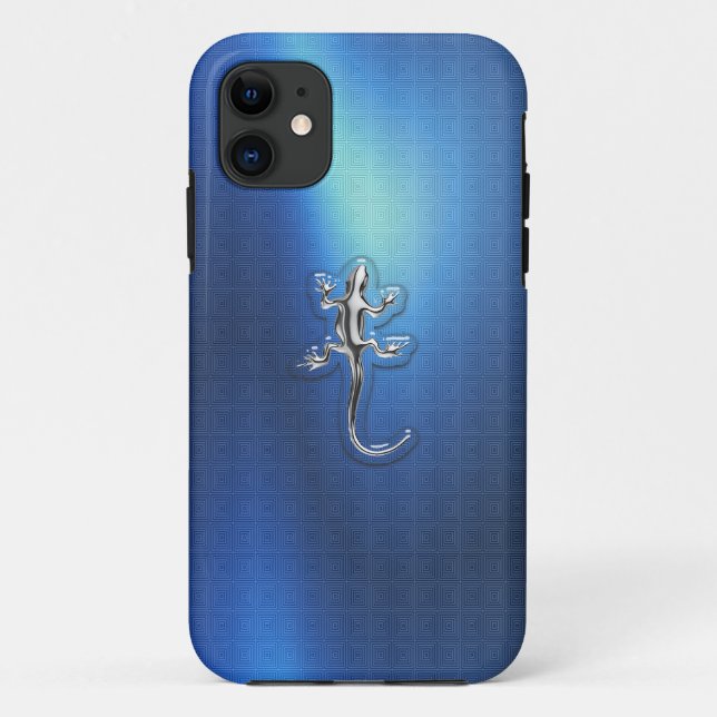 Chrom-Eidechse iPhone 5 Fall Case-Mate iPhone Hülle (Rückseite)