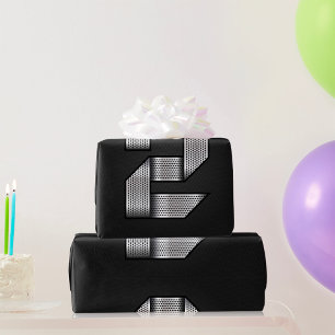 Chrom Nummer Zwei Wrapping Papier Geschenkpapier