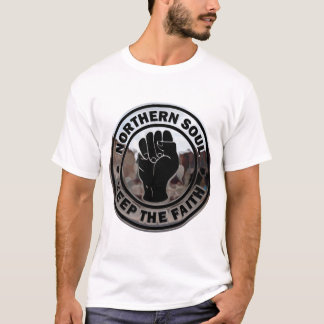 Chrom und Schwarz des nördlichen Souls T-Shirt