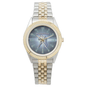 Chrom-Wassermann Armbanduhr