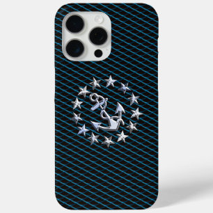 Chrom wie Yacht Flag Automotive Grille Print iPhone 15 Pro Max Hülle