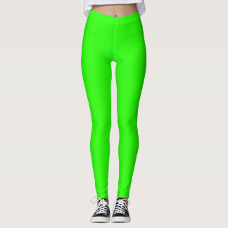 Chroma Key Perfekte grüne Leggings