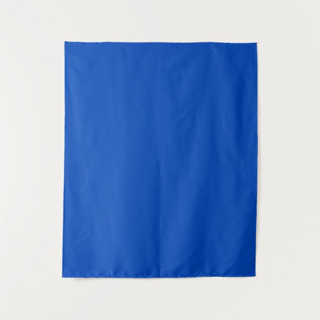Chroma-Schlüsselfarbe Blau Wandteppich (Vorderseite)