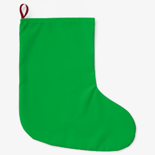 Chroma-Schlüsselfarbe Grün Großer Weihnachtsstrumpf