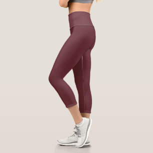 Chroma Textura - Capri Leggings hauts Wine