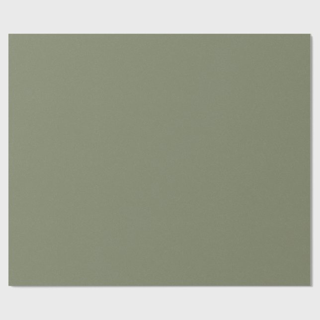 Chroma Textura - Salbei-Geschenkpapier Geschenkpapier (Flach)