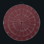 Chroma Textura - Wine Dartboard Dartscheibe<br><div class="desc">Chroma Textura ist ein sich wiederholendes Texturmuster, das als Basis für viele meiner Kunstwerke und Muster dient. Pair dieses einfache Motiv mit meinen anderen Werken der gleichen Farbe, um einen Raum oder Schrank farbig zu koordinieren, ohne ihn mit Mustern zu überwältigen. Dieses Design ergänzt das moderne und minimalistische Dekor. Diese...</div>