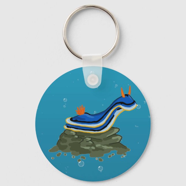 Chromadoris NudiBranis Schlüsselanhänger (Vorderseite)