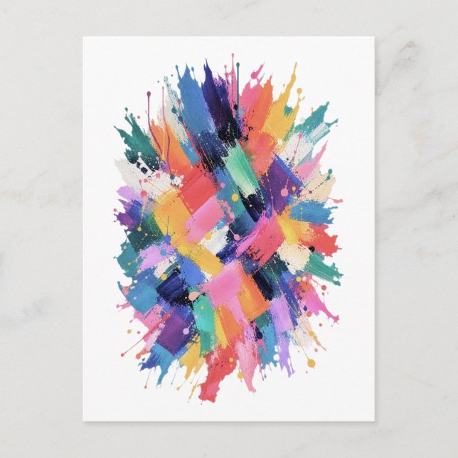 Chromatic Collision Postkarte (Vorderseite)