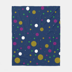 Chromatic Confetti Fleece Blanket
