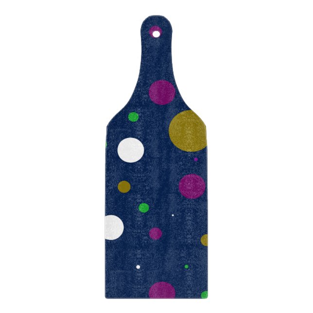 Chromatic Confetti Schneidebrett (Vorderseite)