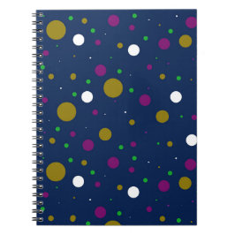 Chromatic Confetti Spiral Notebook Notizblock