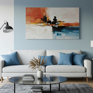 Chromatic Horizon: Symphonie der Kontraste Poster