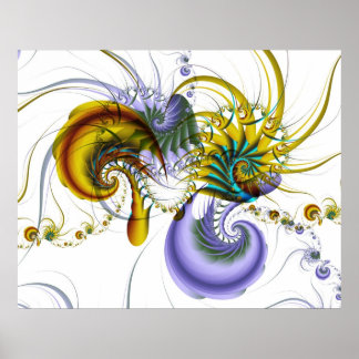 Chromatic Shrimp Poster