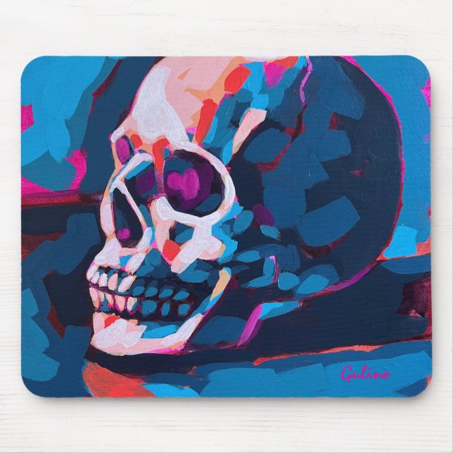 Chromatic Skull Painting Mousepad (Vorne)