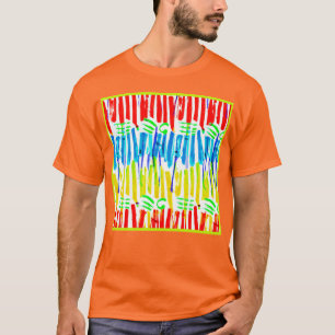 Chromatische Kunstfusion T-Shirt