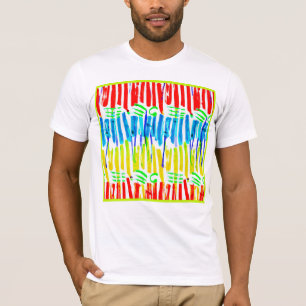 Chromatische Kunstfusion T-Shirt