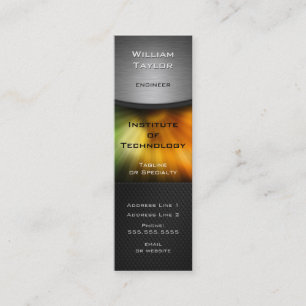 Chromatische Technologie-eleganter Entwurf mit QR Mini Visitenkarte