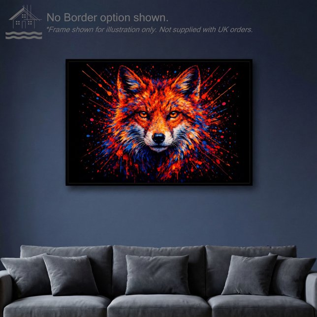 Chromatischer Fuchs – Wandkunst Druck Poster (Von Creator hochgeladen)