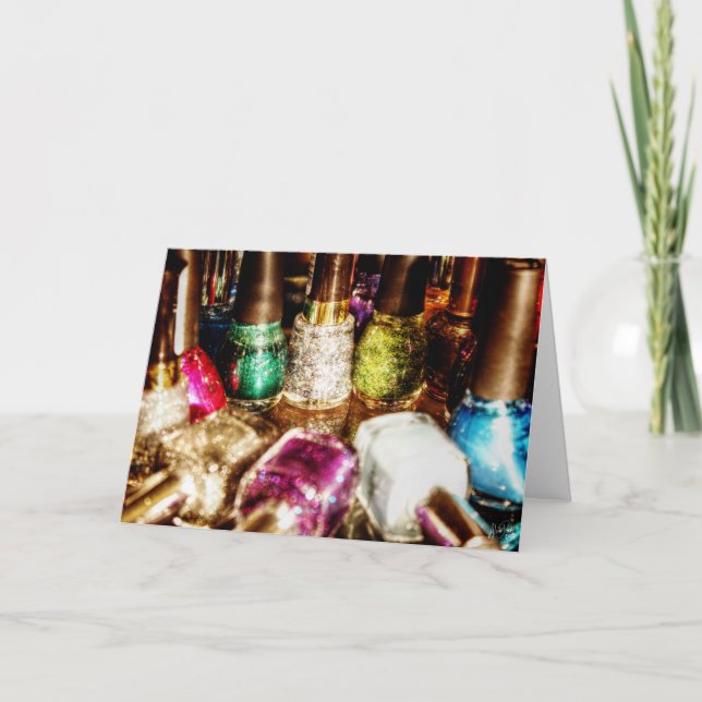 Chromatismgrußkarte Karte (Vorderseite)