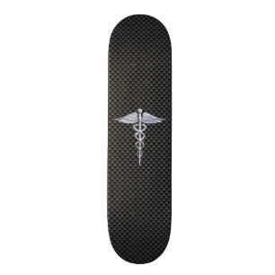 Chromcaduceus-medizinische Skateboard
