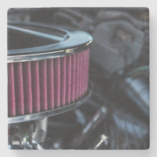 Chrome Air Intake Steinuntersetzer