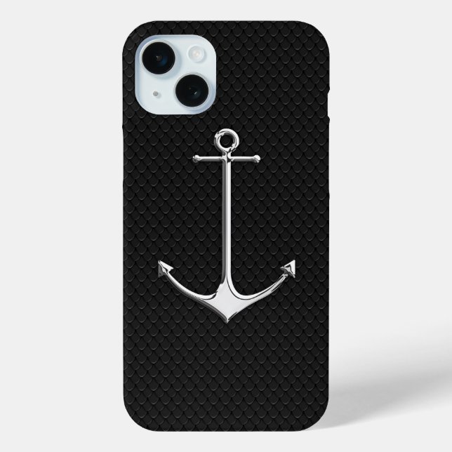 Chrome Anchor on Snake Skin Nautical Lifestyle title_seo2 (Rückseite)