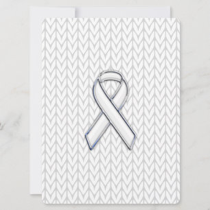Chrome auf dem "White Strick Ribbon Awareness Prin