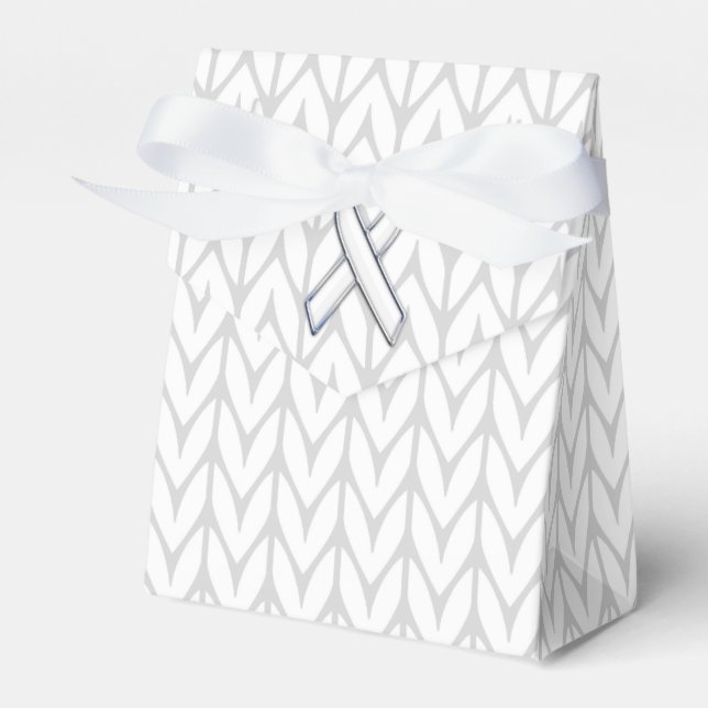 Chrome auf der Printmedien für das Weißknitterband Geschenkschachtel (Vorderseite)