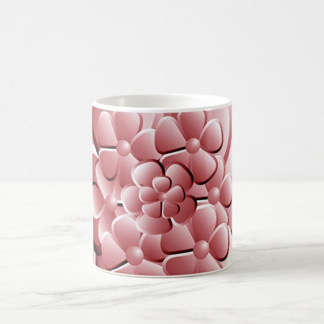 Chrome-Blume - Rubescent Coffee Tasse (Mittel)