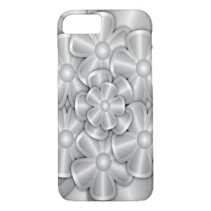 Chrome-Blume - Silver Case-Mate iPhone Case