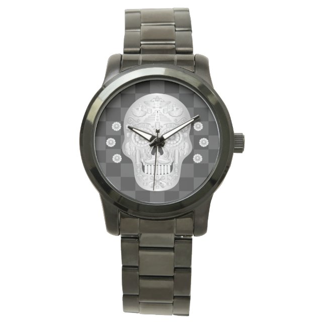 Chrome Calavera Watch Armbanduhr (Vorderseite)